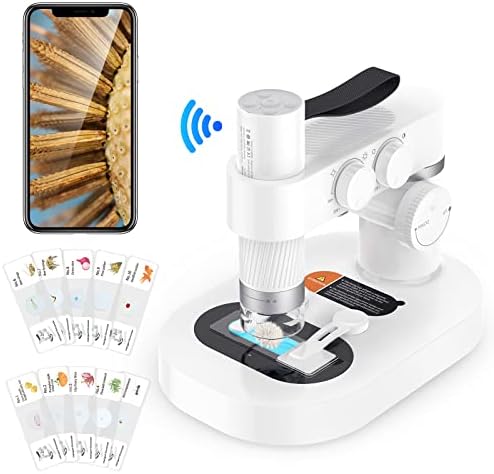 Mikroskop, Için 1000X El Mikroskop, IPhone/iPad/Mac/Samsung